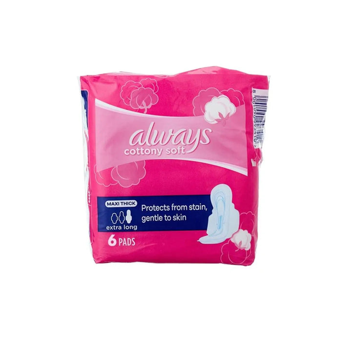 Always Maxi Thick Cotton Soft Extra Long 6cs