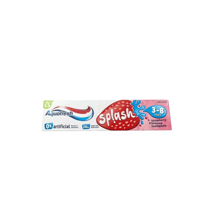 Aquafresh Tooth Paste Splash 3-8 Years Strawberry & Mint