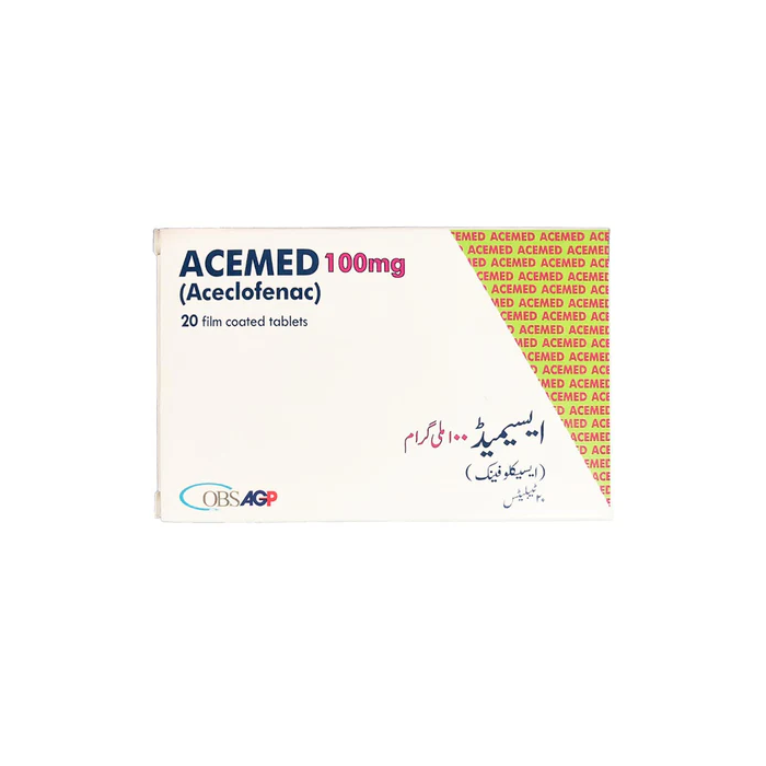 Acemed 100mg Tablets 20s