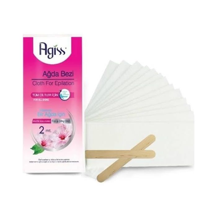 Agiss Epilation Cloth Strips 02m