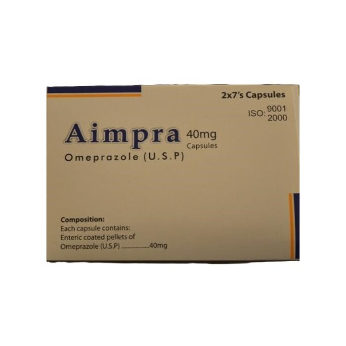 Aimpra 40mg Capsules 14s