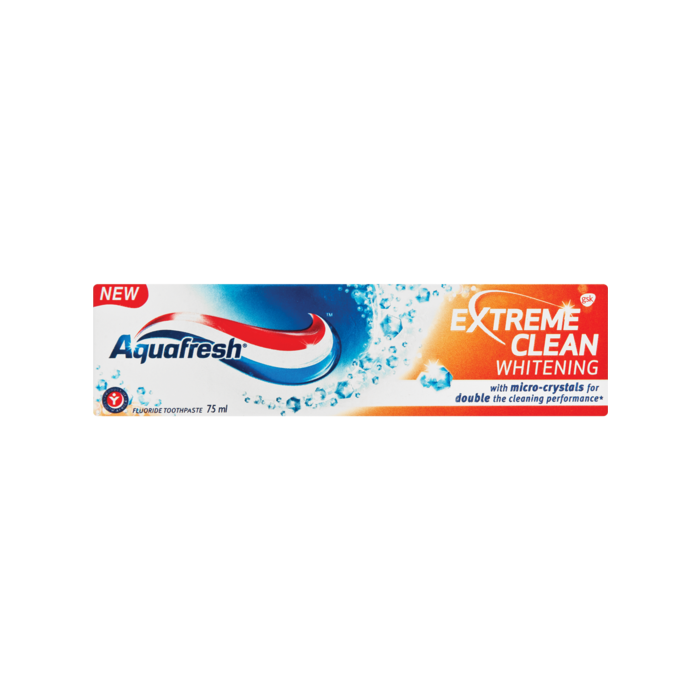 Aquafresh Tooth Paste 75ml Extreme Clean Whitening