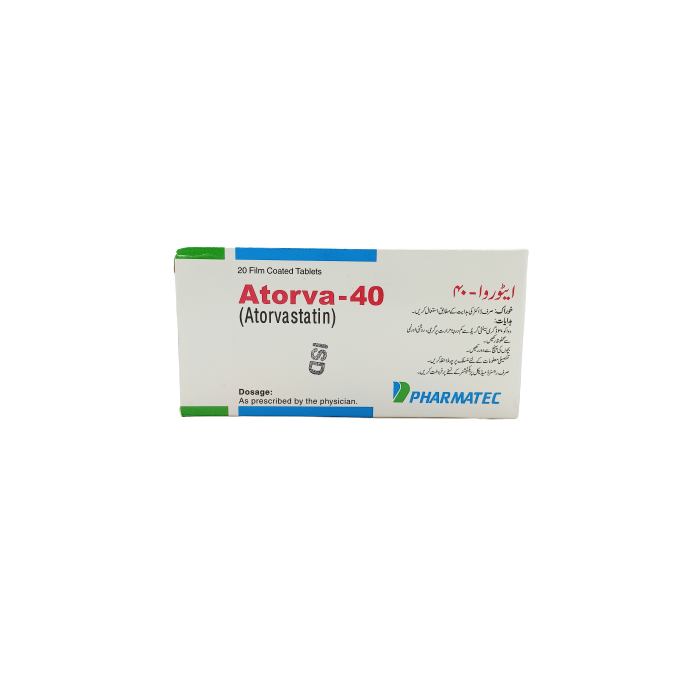 Atorva 40mg Tablets 20s