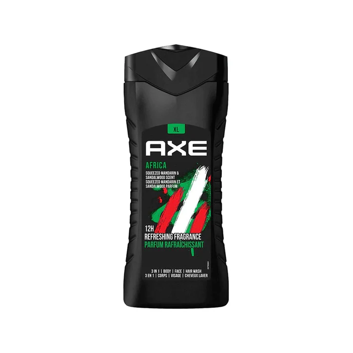 Axe Shower Gel 400ml Africa 12h