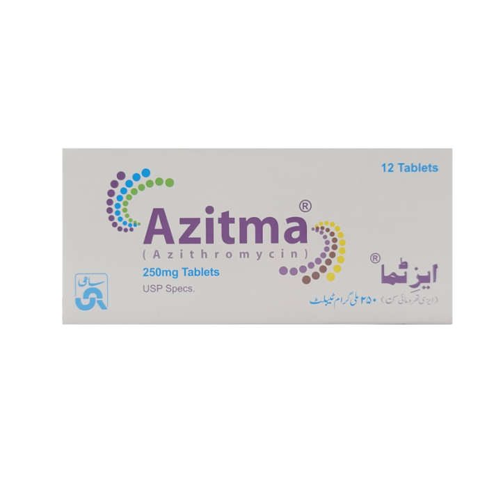 Azitma 250mg Tablets 12s