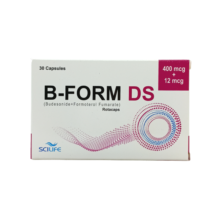 B Form Ds 400mcg 12mcg Capsules 30s