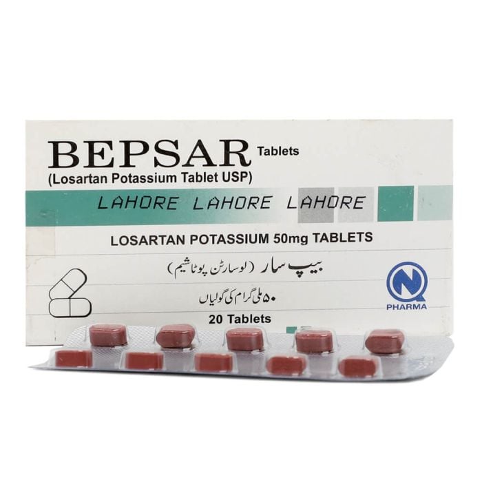 Bepsar 50mg Tablets