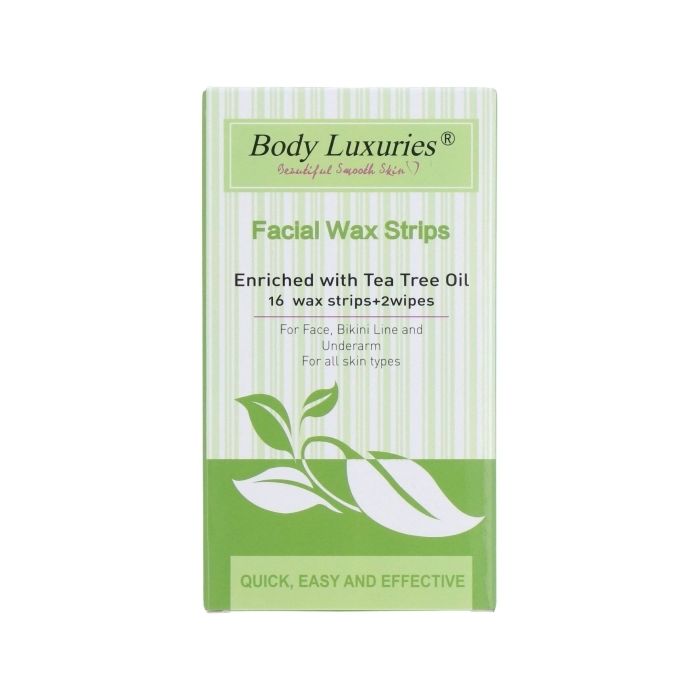Body Luxuries Body Wax Strips Tea Tree Oil