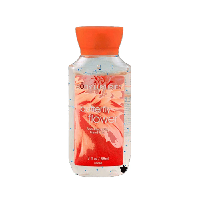 Body Luxuries Hand Gel 236ml Butterfly Flower