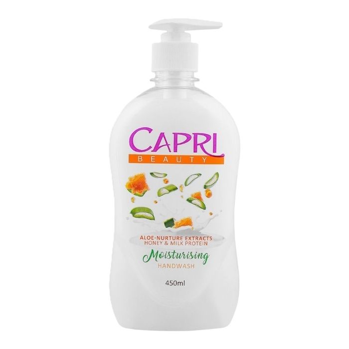 Capri hand wash 450ml aloe nurture