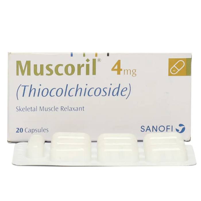 Muscoril 4mg Capsules