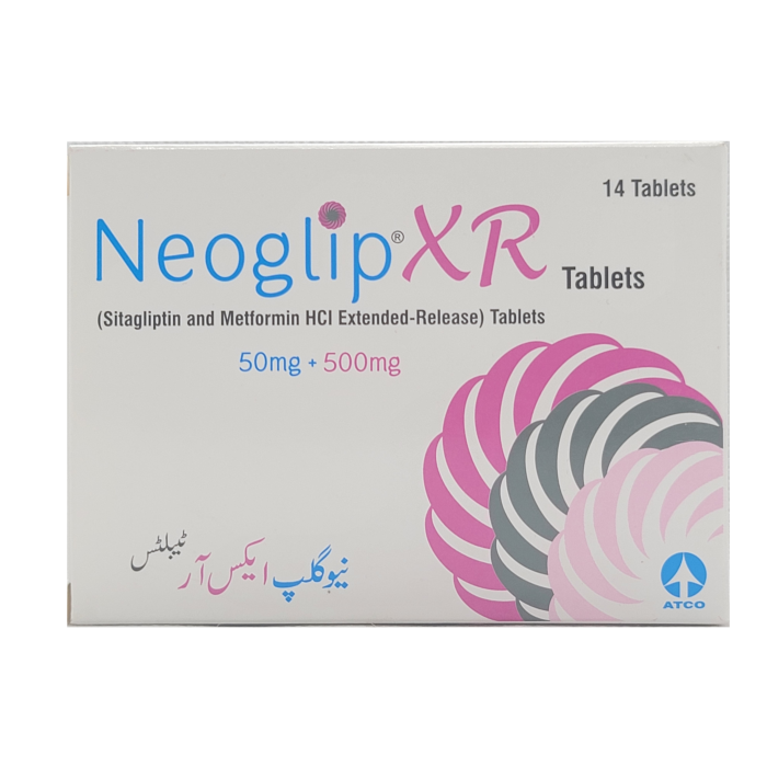 Neoglip Xr 50mg 500mg Tablets