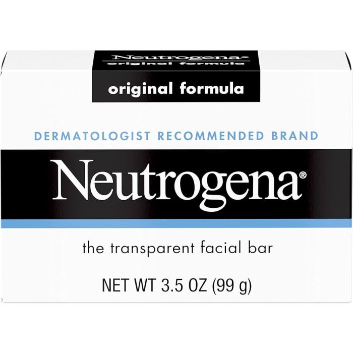Neutrogena Facial Bar 99gm Original Formula