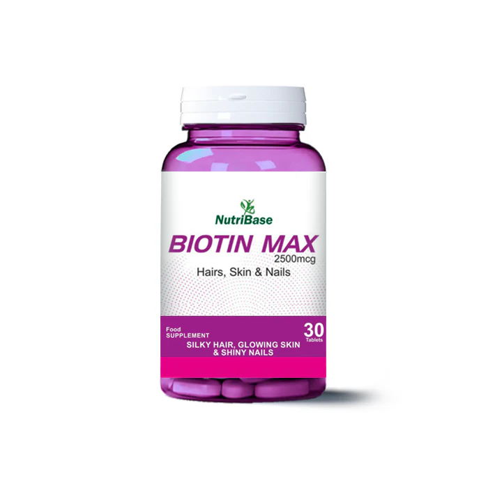 Nutribase biotin advance tab 2500mcg 30s