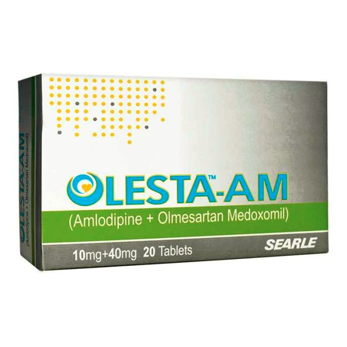 Olesta Am 10mg 40mg Tablets