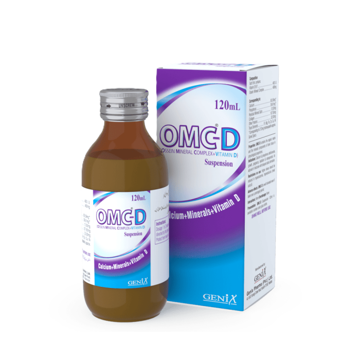Omc D 830mg Syrup