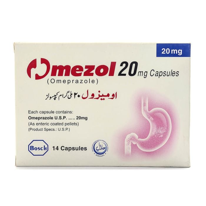 Omezol 20mg Capsules