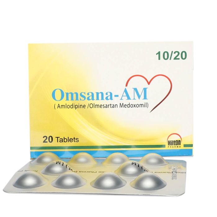 Omsana Am 10mg 20gm Tablets