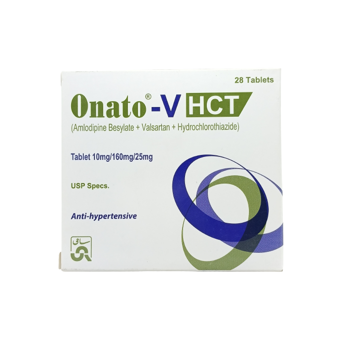Onato V Hct 10mg 160mg 25mg Tablets