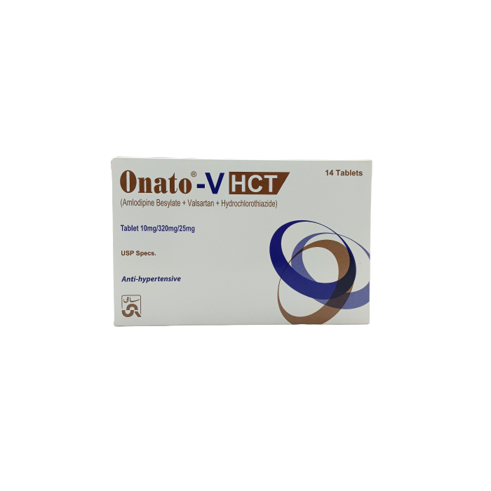 Onato V Hct 10mg 320mg 25mg Tablets