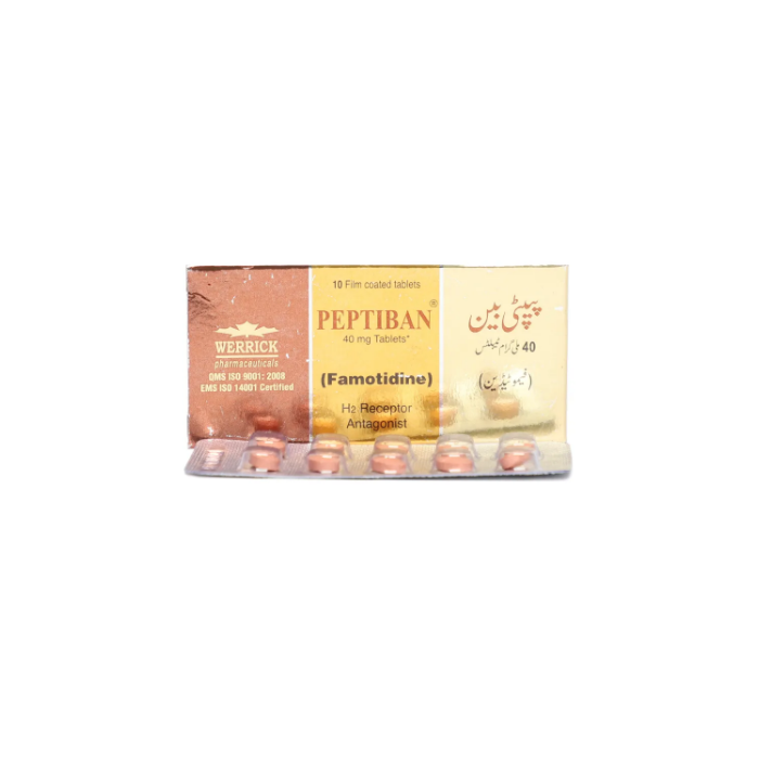 Peptiban 40mg Tablets