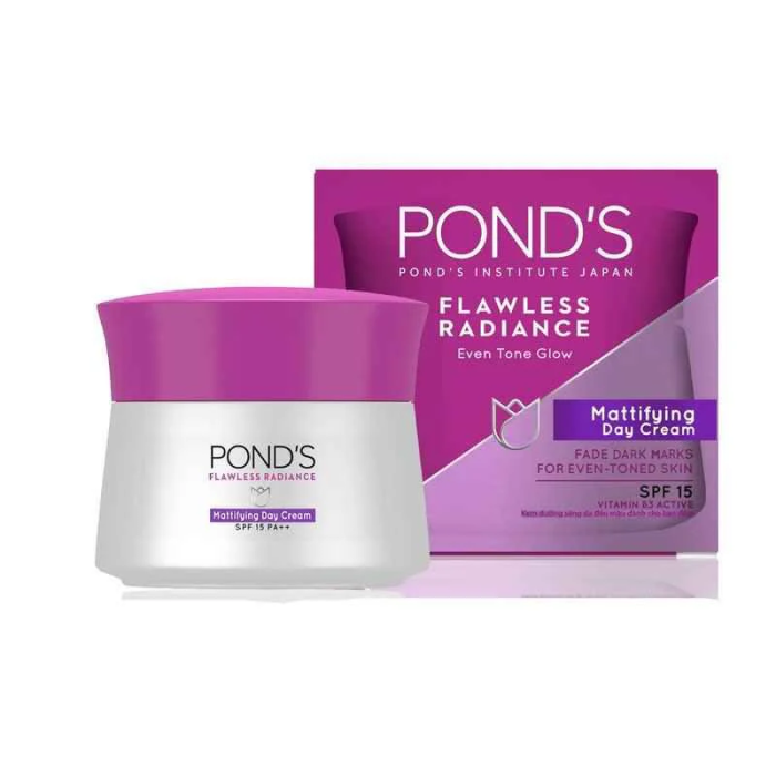 Ponds Flawless Radiance Mattifying Day Cream 50g Spf 15