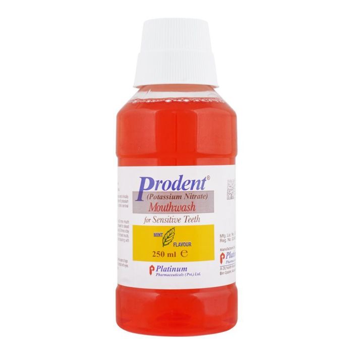 Prodent Mouth Wash 250ml Mint Flavour