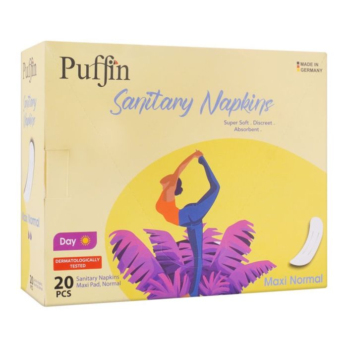 Puffin Sanitary Napkins Maxi Normal