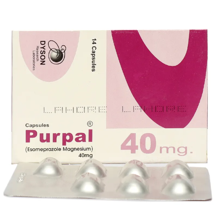Purpal 40mg Capsules