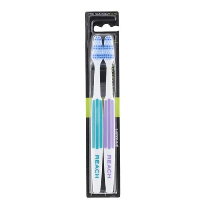 Reach Tooth Brush Interdental Twin Medium