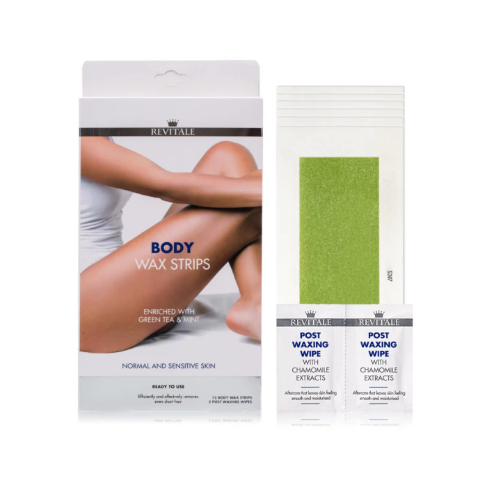 Revitale Body Wax Strips 12