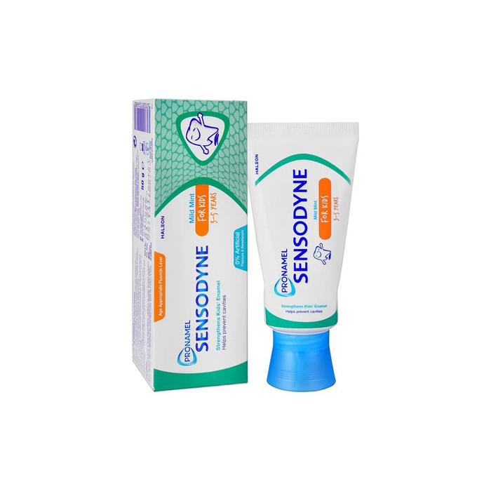 Sensodyne Tooth Paste 50gm Pronamel 3 - 5 Years Mild Mint