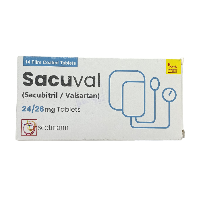 Sacuval 24mg 26mg Tablets