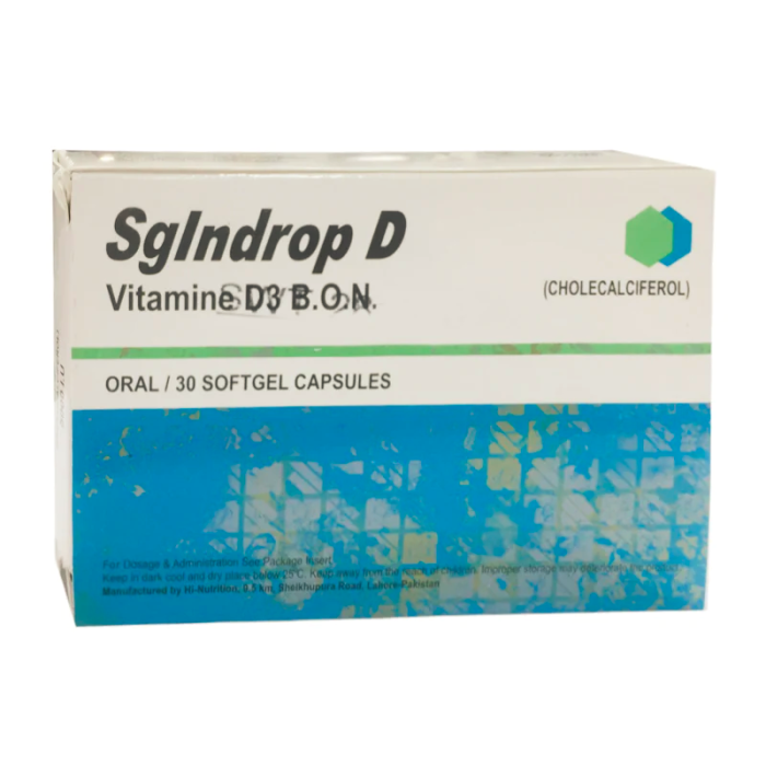 Sg Indrop D 5000iu Cap30s