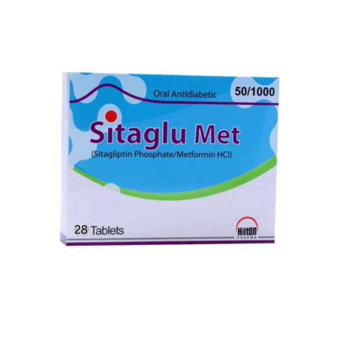 Sitaglu Met 50 1000mg Tablets 28s