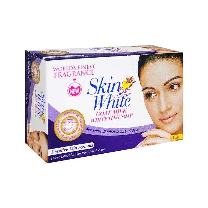 Skin White Goat Milk Whitening Soap 110gm Sensitive Skin