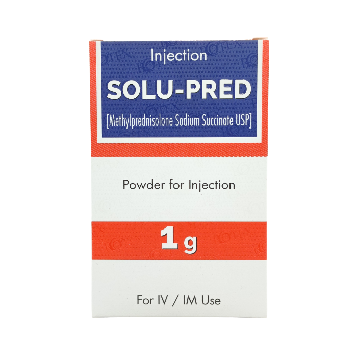 Solu Pred 1g Inj
