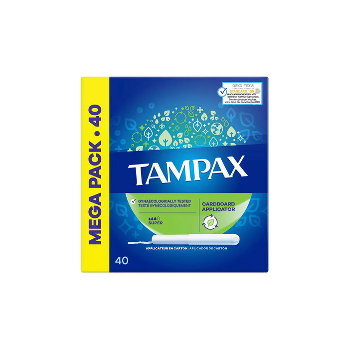 Tampax Mega Pack 40 Regular