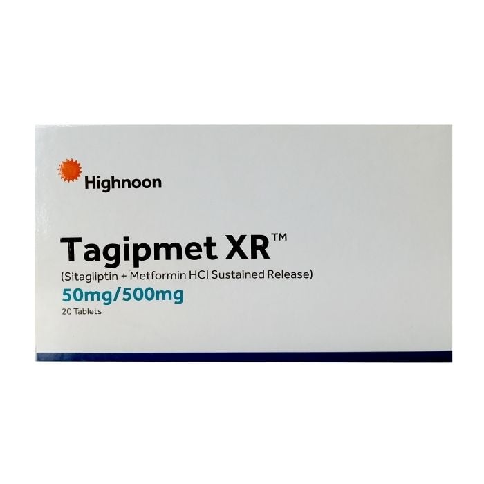 Tagipmet Xr 50mg 500mg Tablets 20s
