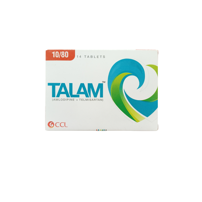 Talam 10mg 80mg Tablets