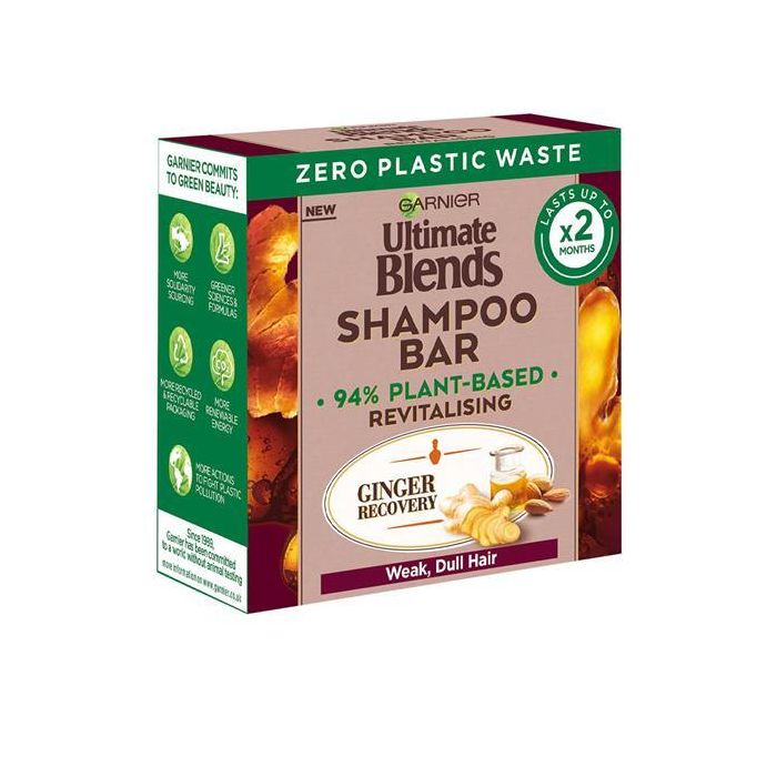 Ultimate Blends Shampoo Bar 60gm Ginger Recovery