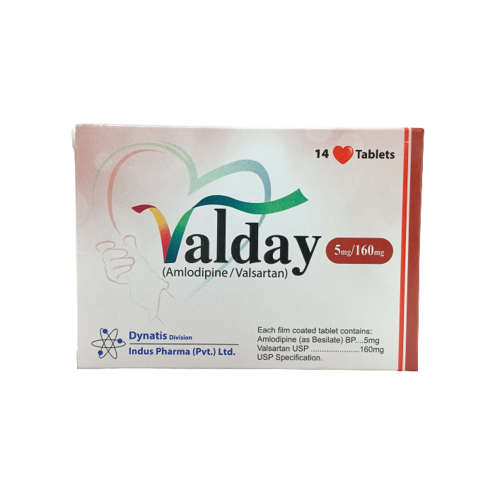 Valday 5 160mg Tablets 14s