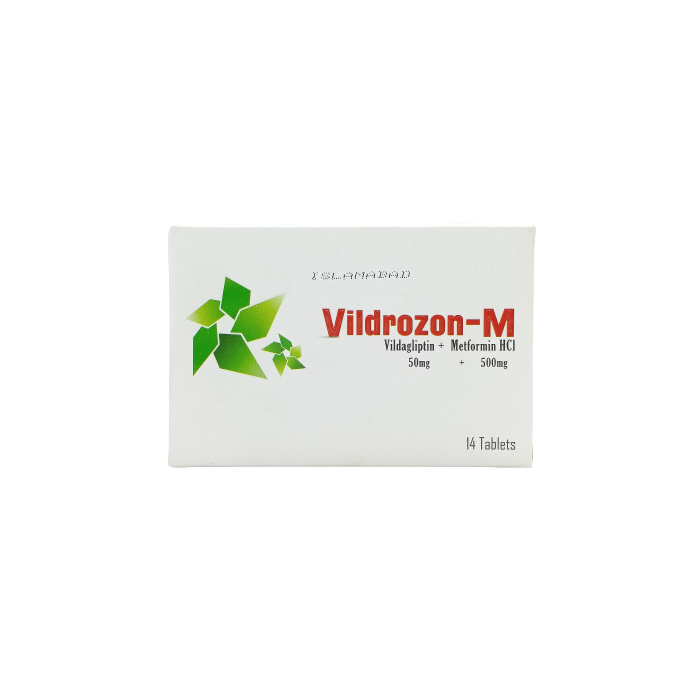 Vildrozon M 50 500mg Tablets