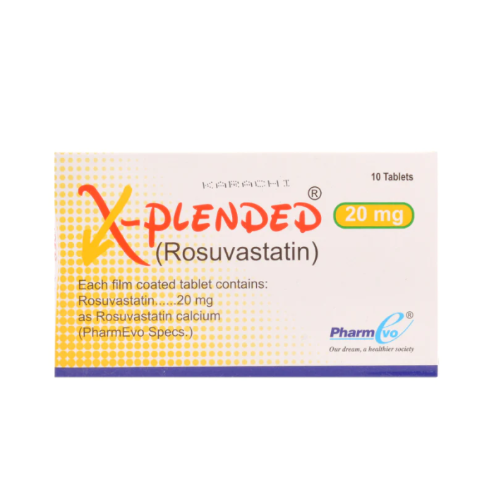 X Plended 20mg Tablets
