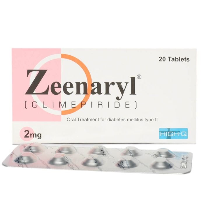 Zeenaryl 2mg Tablets