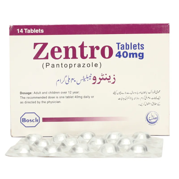 Zentro 40mg Tablets