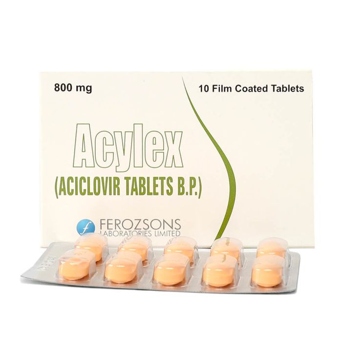 Acylex 800mg Tablets