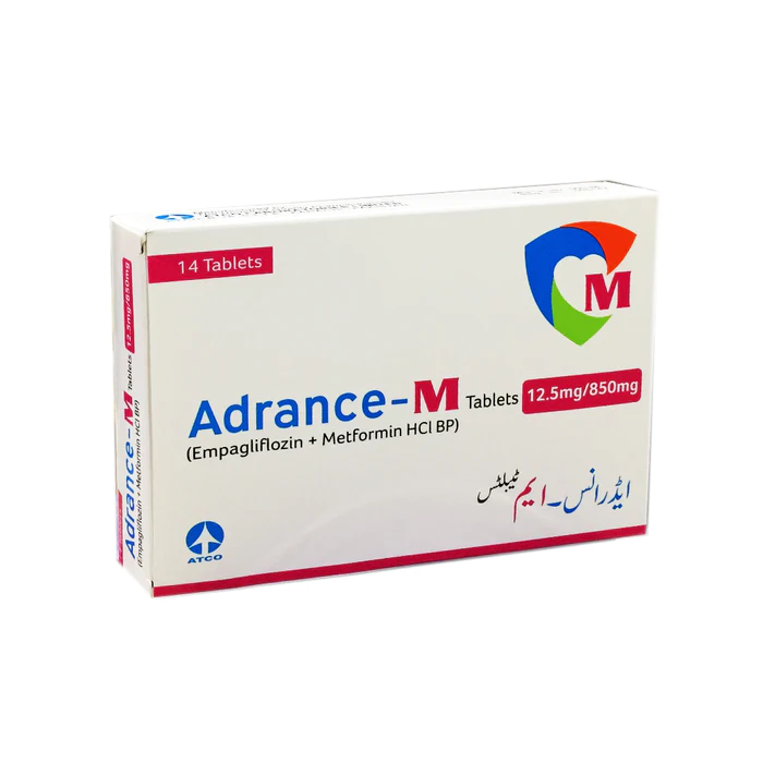 Adrance M 12.5mg 850mg Tablets