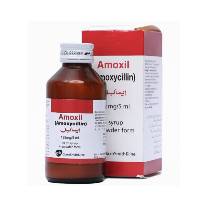 Amoxil 125mg 90ml Syp