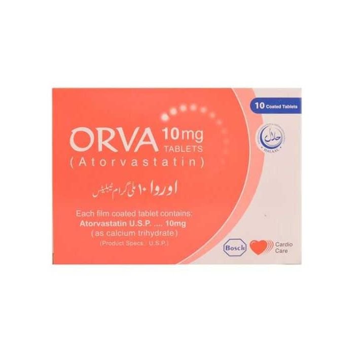 Orva 10mg Tablets 10s